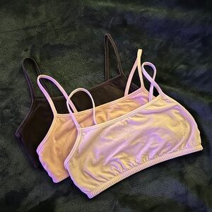 Fruit of the Loom bandeau bra set